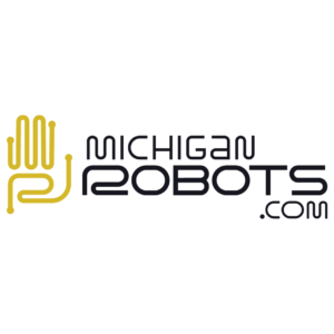 Michigan Robots Logo Diecut Sticker